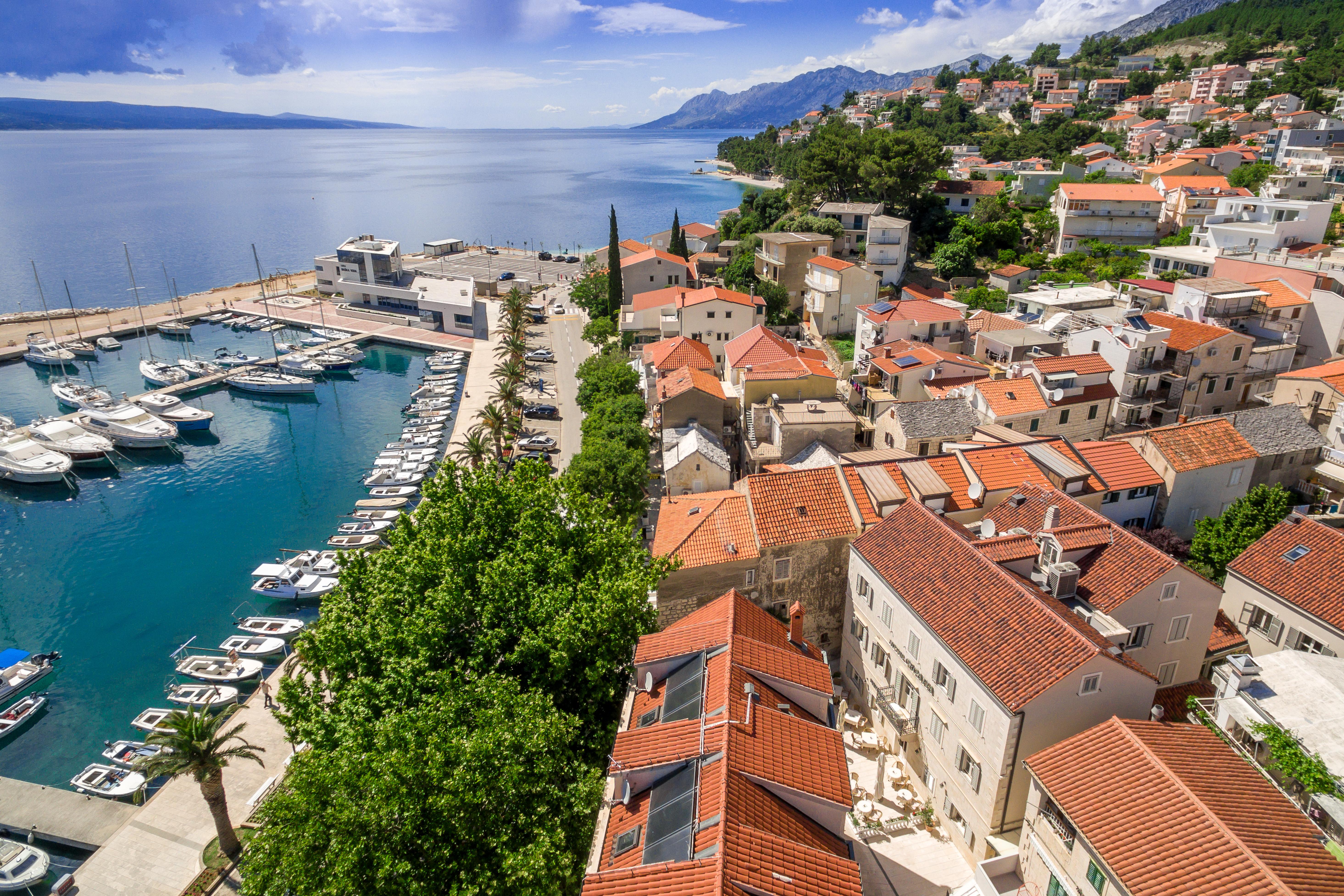 Hotel Croatia Башка-Вода Экстерьер фото